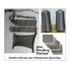 Stainless steel fiber yarn tape-sleeve
